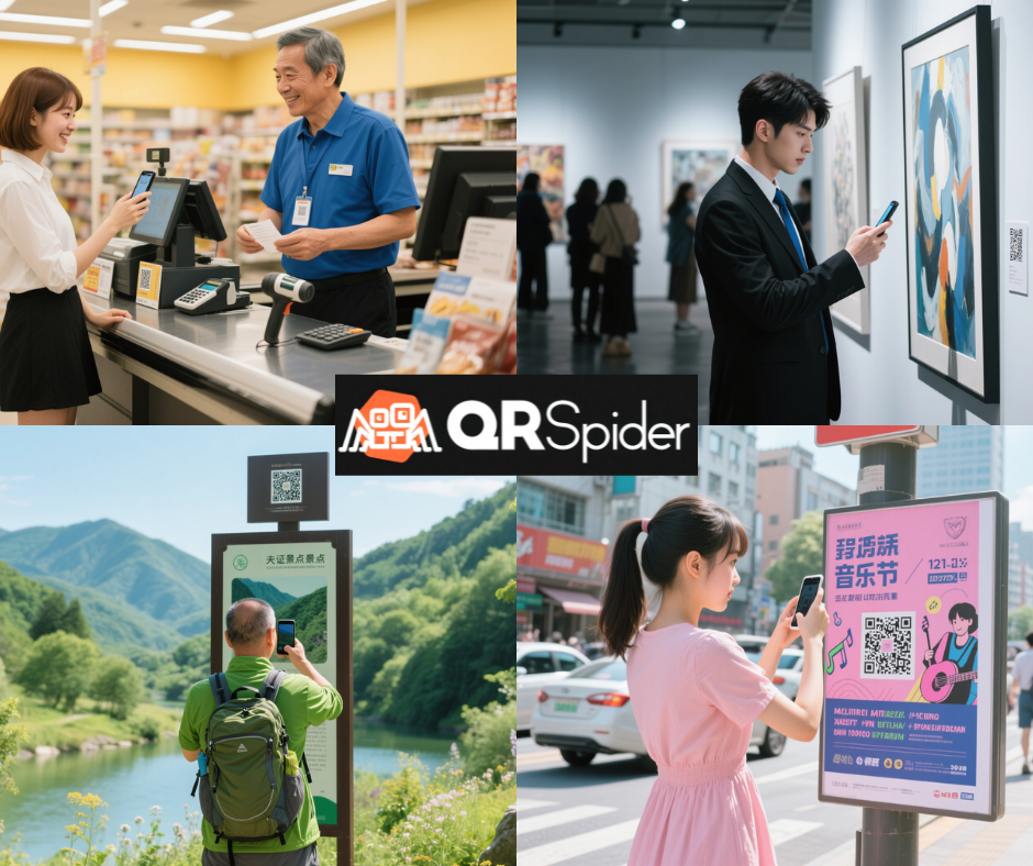 QRスパイダー：究極のQRコードスキャンツール