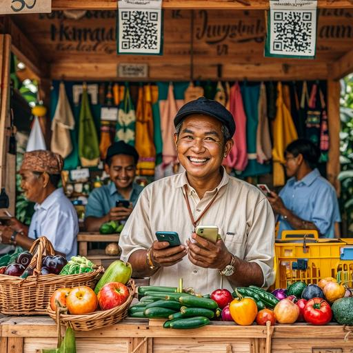 インドネシアにおけるQRコードの導入：文化適応による商取引の強化